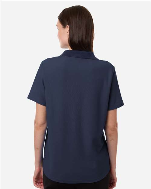 CORE365 CE106W Women's Resolve CVC Performance Pique Polo - Back view
