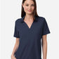 CORE365 CE106W Women's Resolve CVC Performance Pique Polo - Front view