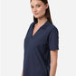 CORE365 CE106W Women's Resolve CVC Performance Pique Polo - Side view
