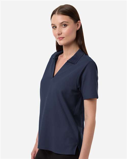 CORE365 CE106W Women's Resolve CVC Performance Pique Polo - Side view