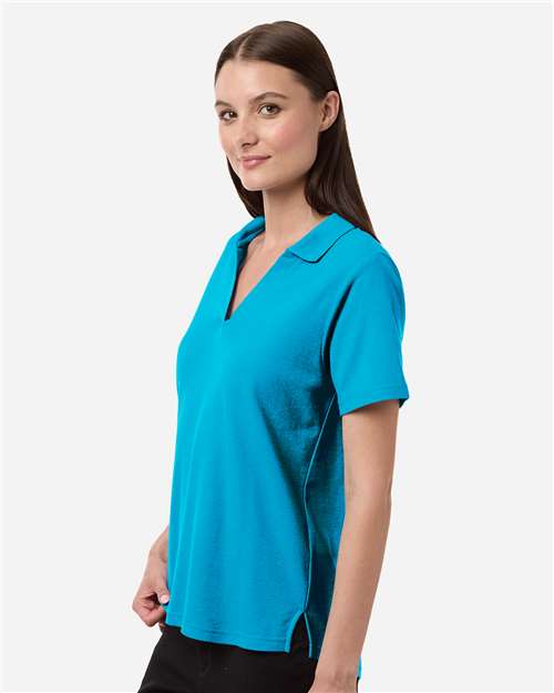 CORE365 CE106W Women's Resolve CVC Performance Pique Polo - Side view