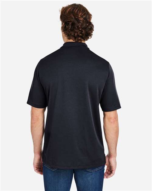 CORE365 CE104 Men's Market Snag Protect Mesh Polo - Back view