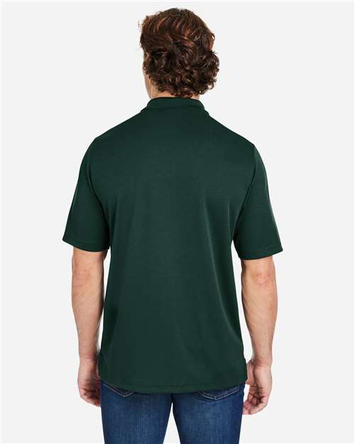 CORE365 CE104 Men's Market Snag Protect Mesh Polo - Back view