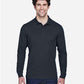 CORE365 88192 Men's Pinnacle Performance Long Sleeve Piqu·Polo - Front view