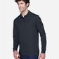 CORE365 88192 Men's Pinnacle Performance Long Sleeve Piqu·Polo - Side view