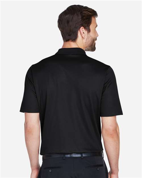 Devon & Jones DG20 Men's CrownLux Performance? Plaited Polo - Back view