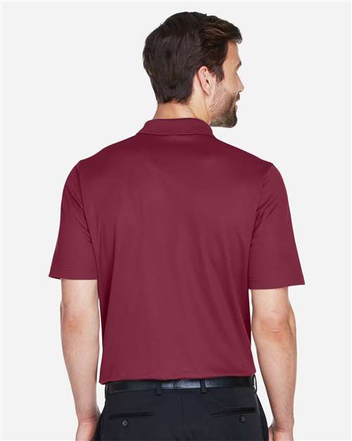 Devon & Jones DG20 Men's CrownLux Performance? Plaited Polo - Back view