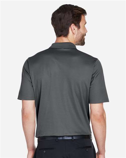 Devon & Jones DG20 Men's CrownLux Performance? Plaited Polo - Back view