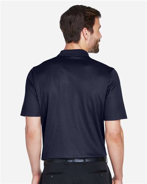 Devon & Jones DG20 Men's CrownLux Performance? Plaited Polo - Back view