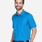 Devon & Jones DG20 Men's CrownLux Performance? Plaited Polo - Side view