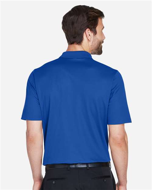 Devon & Jones DG20 Men's CrownLux Performance? Plaited Polo - Back view