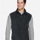 CORE365 88191 Men's Journey Fleece Vest - Front view