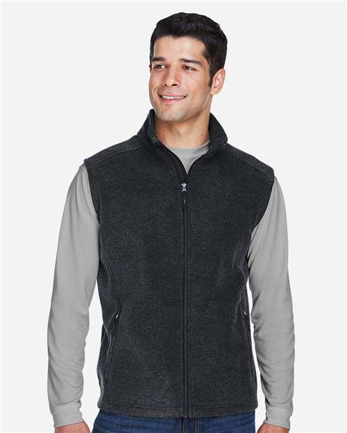 CORE365 88191 Men's Journey Fleece Vest - Front view