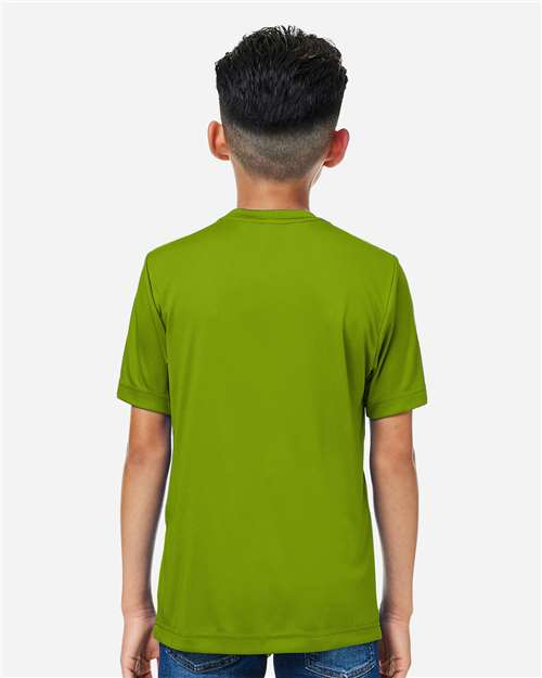 CORE365 CE10Y Youth Capital Performance T-Shirt - Back view
