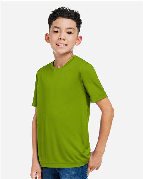 CORE365 CE10Y Youth Capital Performance T-Shirt - Side view