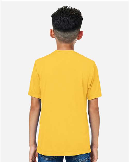 CORE365 CE10Y Youth Capital Performance T-Shirt - Back view