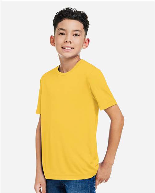 CORE365 CE10Y Youth Capital Performance T-Shirt - Side view
