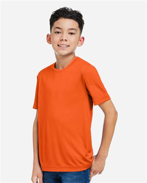 CORE365 CE10Y Youth Capital Performance T-Shirt - Side view