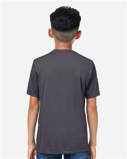 CORE365 CE10Y Youth Capital Performance T-Shirt - Back view