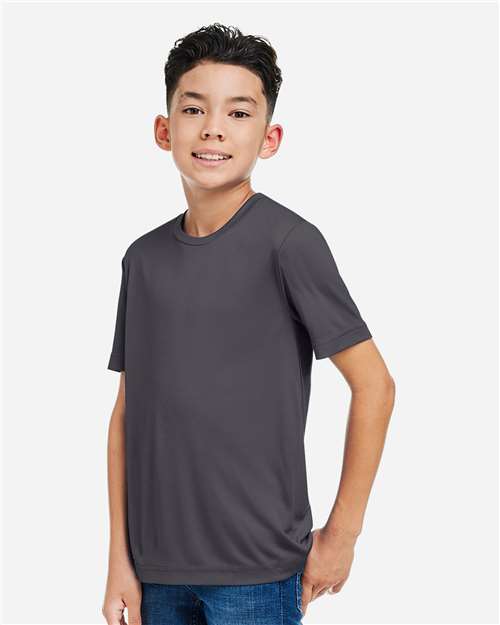 CORE365 CE10Y Youth Capital Performance T-Shirt - Side view