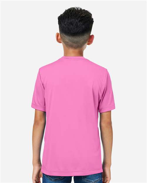 CORE365 CE10Y Youth Capital Performance T-Shirt - Back view