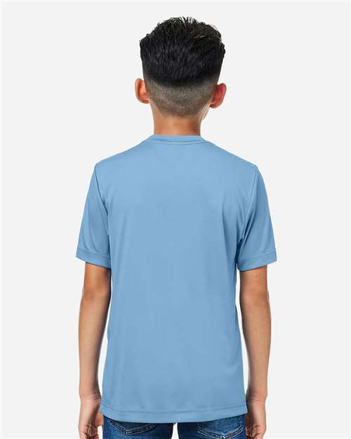 CORE365 CE10Y Youth Capital Performance T-Shirt - Back view