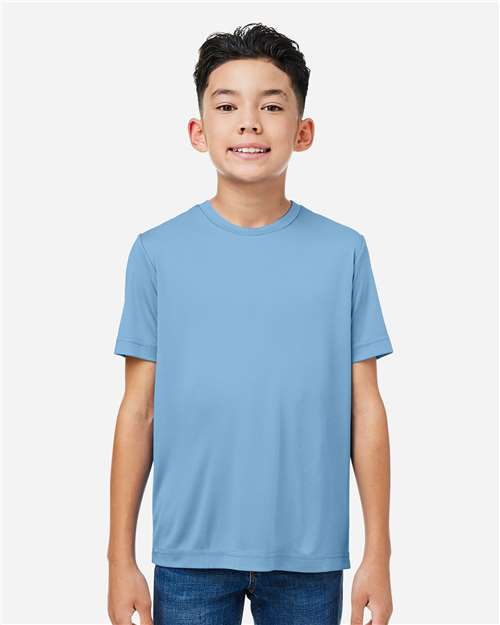CORE365 CE10Y Youth Capital Performance T-Shirt - Front view