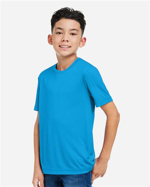 CORE365 CE10Y Youth Capital Performance T-Shirt - Side view