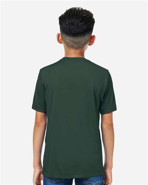 CORE365 CE10Y Youth Capital Performance T-Shirt - Back view