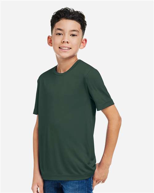 CORE365 CE10Y Youth Capital Performance T-Shirt - Side view