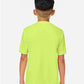 CORE365 CE10Y Youth Capital Performance T-Shirt - Back view