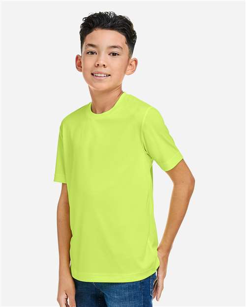 CORE365 CE10Y Youth Capital Performance T-Shirt - Side view