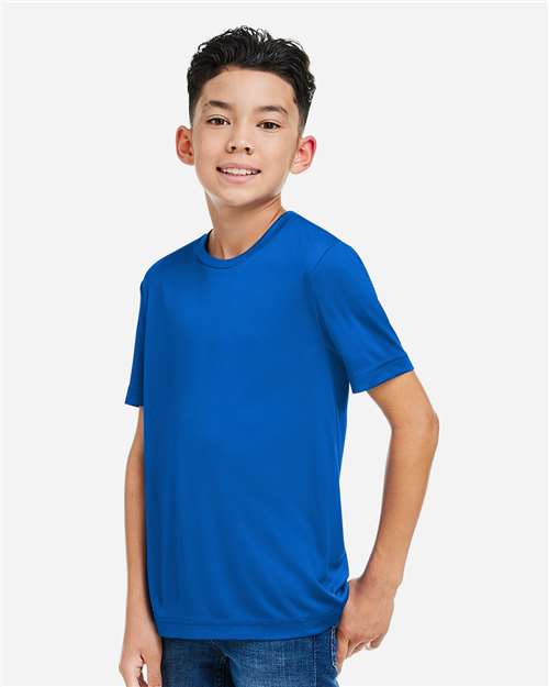 CORE365 CE10Y Youth Capital Performance T-Shirt - Side view