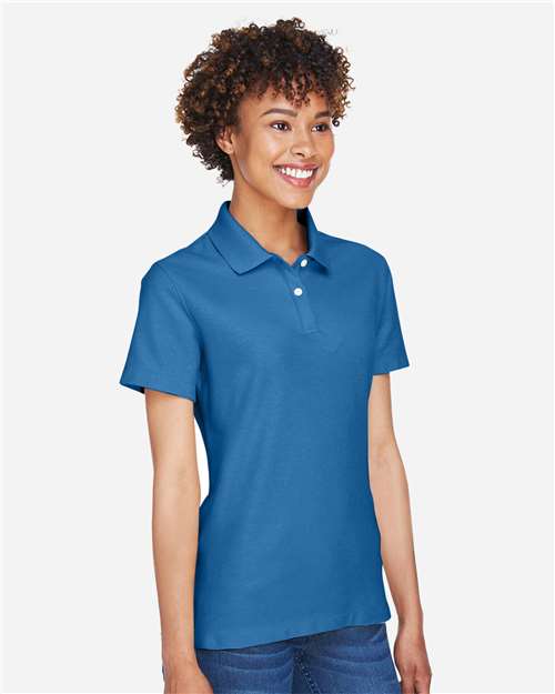 Devon & Jones DG150W Women's DRYTEC20? Performance Polo - Side view