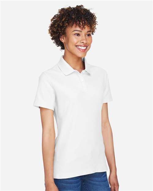 Devon & Jones DG150W Women's DRYTEC20? Performance Polo - Side view