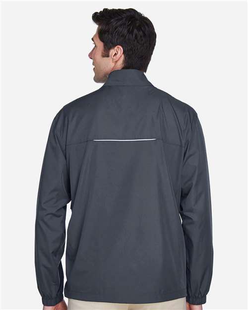 CORE365 88183 Men's Techno Lite Motivate Unlined Lightweight Jacket - Back view