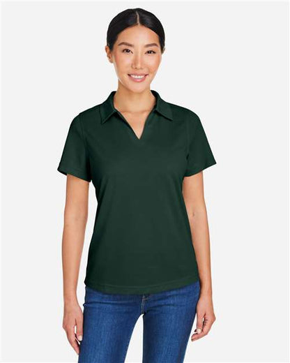 CORE365 CE104W Women's Market Snag Protect Mesh Polo - Front view