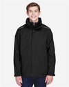 CORE365 88205 Men's Region 3-in-1 Jacket with Fleece Liner - Front view