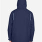 CORE365 88205 Men's Region 3-in-1 Jacket with Fleece Liner - Back view