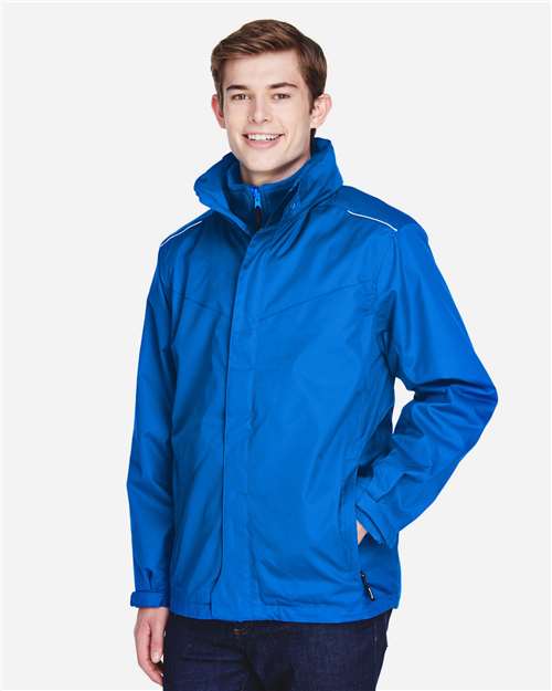 CORE365 88205 Men's Region 3-in-1 Jacket with Fleece Liner - Side view