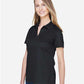 Devon & Jones DG20W Women's CrownLux Performance??Plaited Polo - Side view