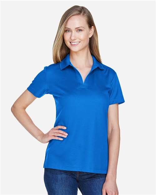 Devon & Jones DG20W Women's CrownLux Performance??Plaited Polo - Front view