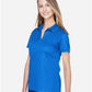 Devon & Jones DG20W Women's CrownLux Performance??Plaited Polo - Side view