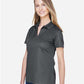 Devon & Jones DG20W Women's CrownLux Performance??Plaited Polo - Side view