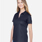 Devon & Jones DG20W Women's CrownLux Performance??Plaited Polo - Side view