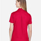 Devon & Jones DG20W Women's CrownLux Performance??Plaited Polo - Back view