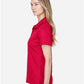 Devon & Jones DG20W Women's CrownLux Performance??Plaited Polo - Side view