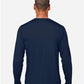 CORE365 CE10L Unisex Capital Long Sleeve Performance T-Shirt - Back view