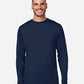 CORE365 CE10L Unisex Capital Long Sleeve Performance T-Shirt - Front view