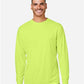 CORE365 CE10L Unisex Capital Long Sleeve Performance T-Shirt - Front view